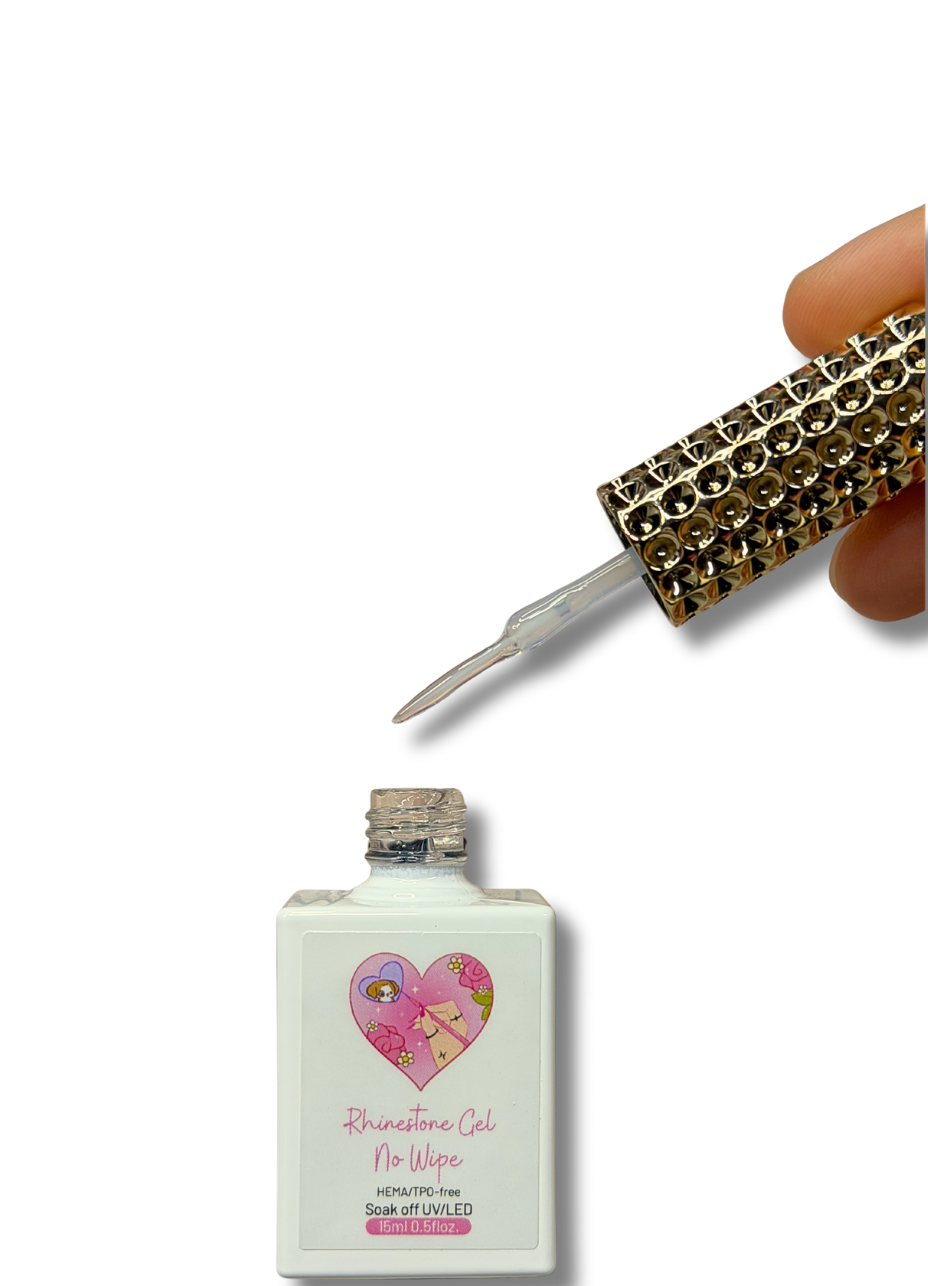 Rhinestone Gel - No Wipe Formula