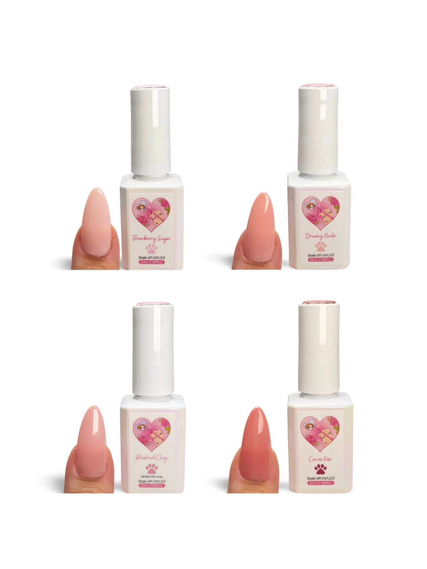 Nude Base Colors Bundle Vol.1