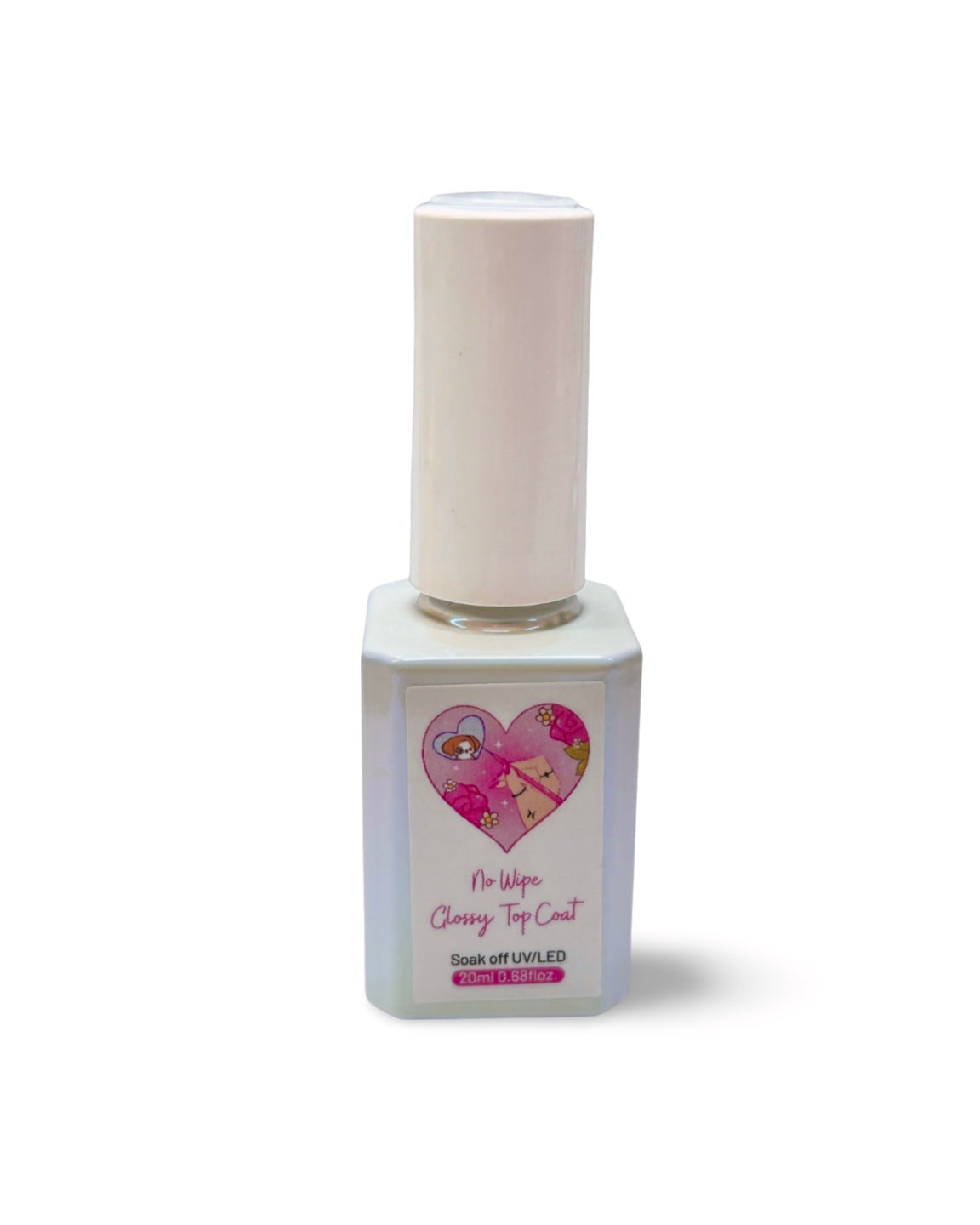 No-Wipe Glossy Gel Top Coat