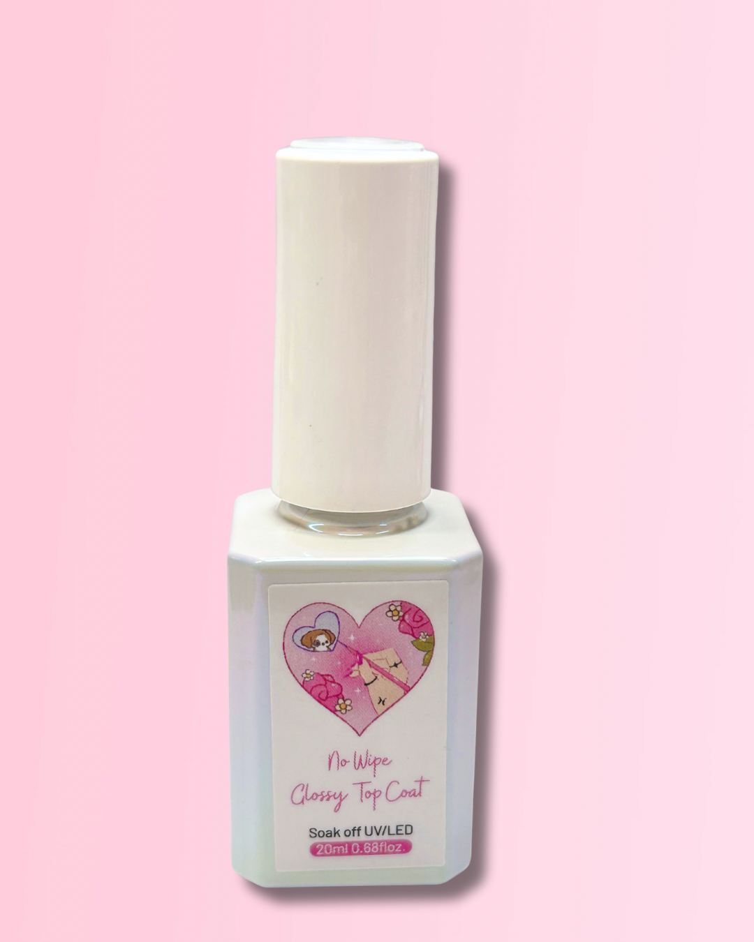 No-Wipe Glossy Gel Top Coat