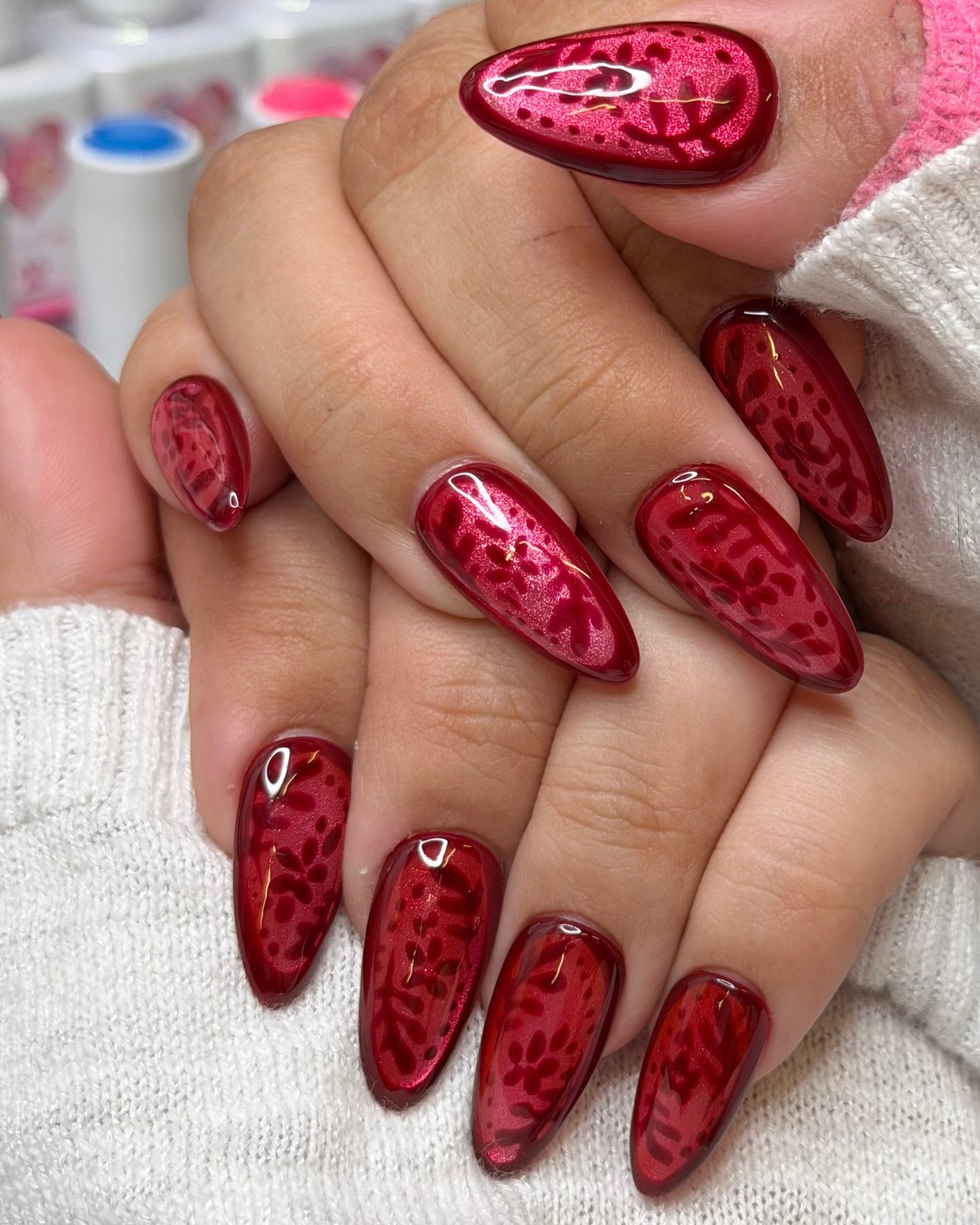Red Velvet Florals
