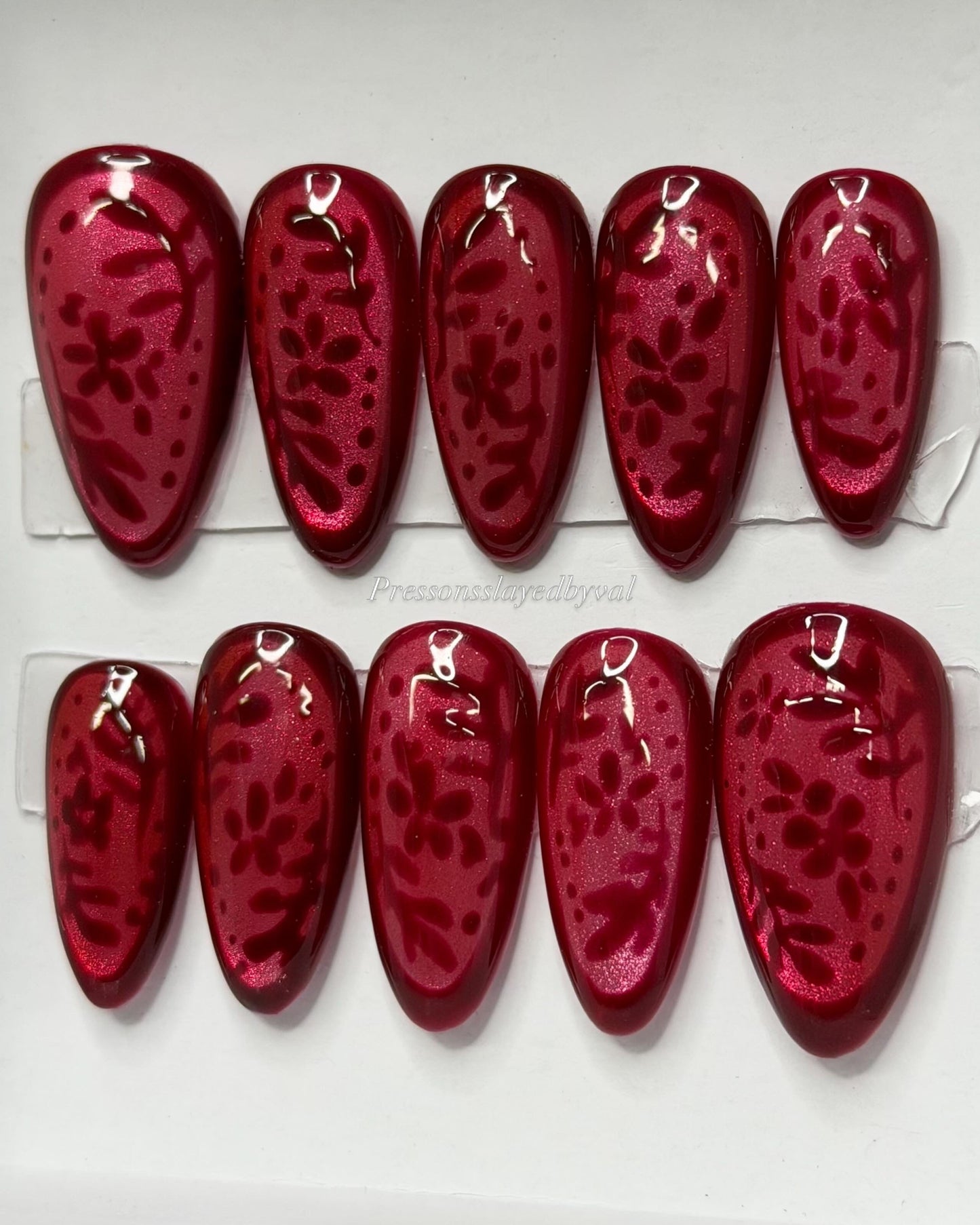 Red Velvet Florals