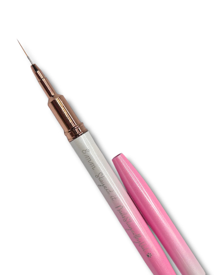 8mm “Slayed it” Liner Brush- Ultra Thin