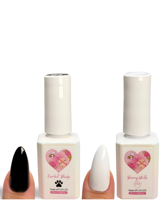 Black & White Gel Bundle