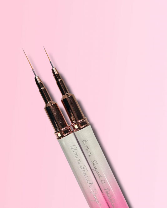 Nail Slayer Ultra-thin Brush Bundle - 8mm & 12mm