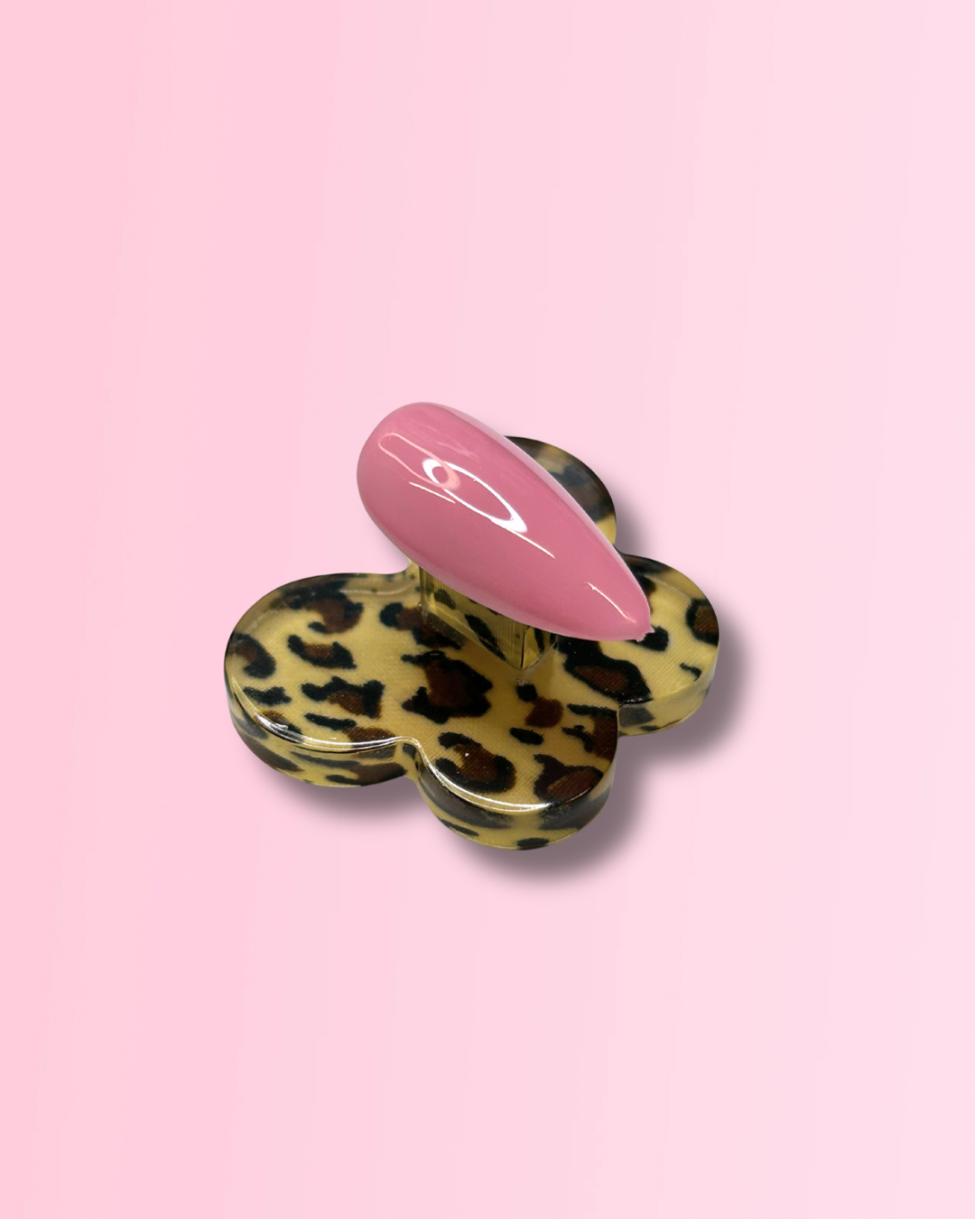 Leopard Butterfly Nail Stand