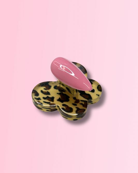 Leopard Butterfly Nail Stand