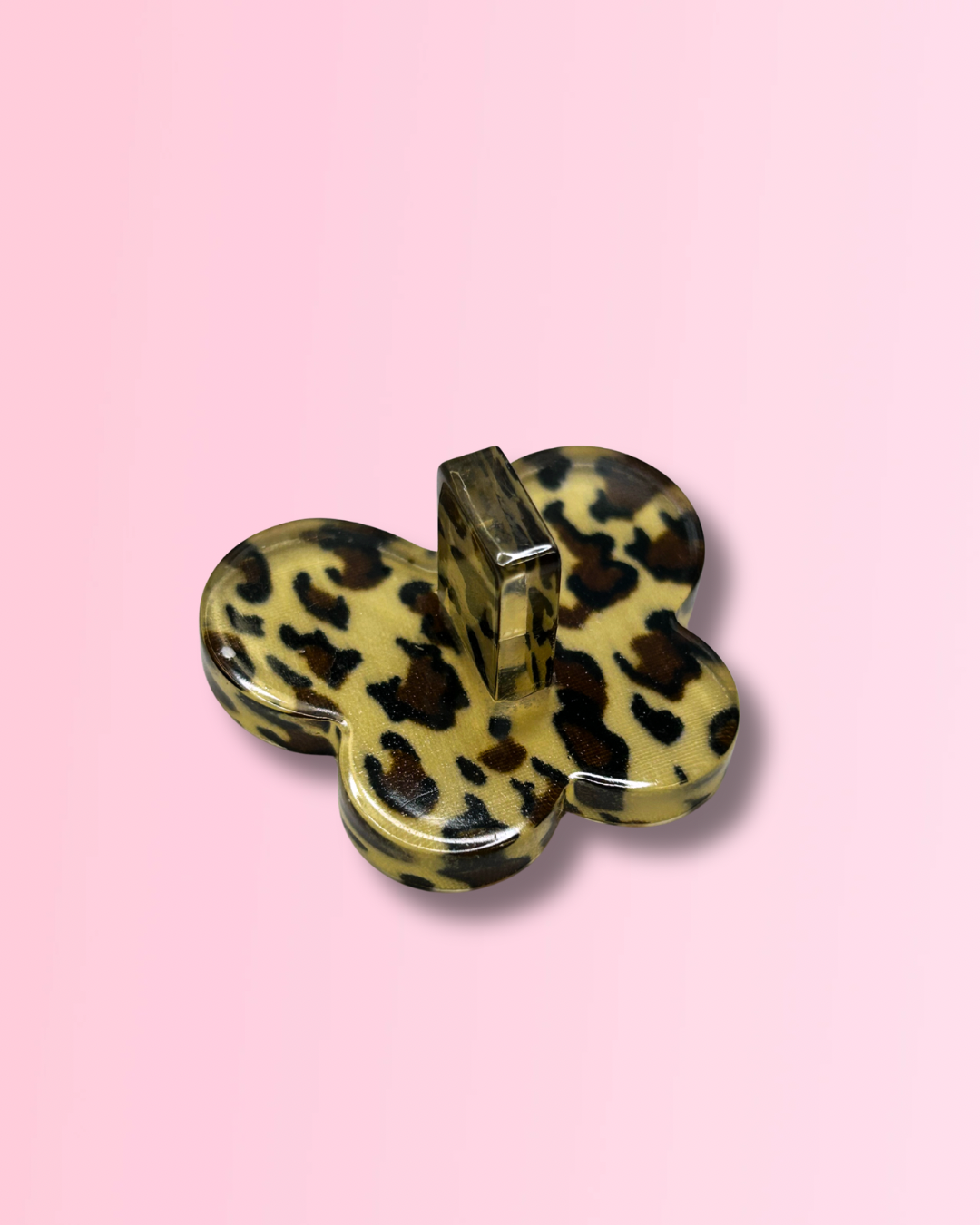Leopard Butterfly Nail Stand