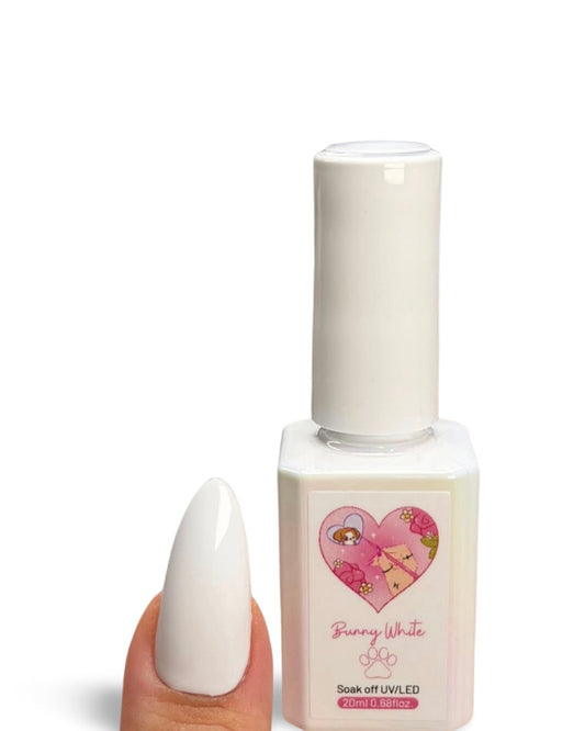Gel Polish- 06 Bunny White